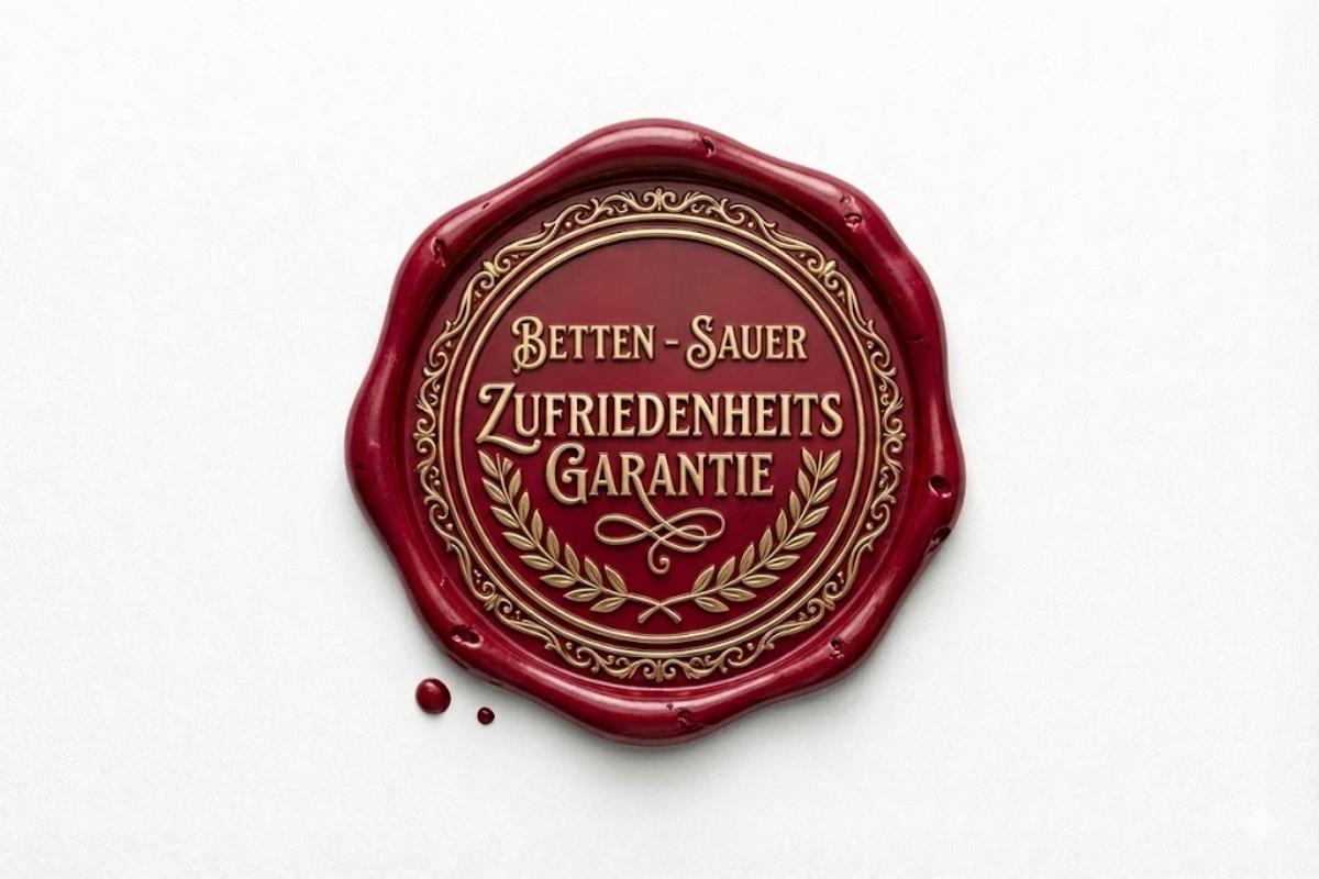 Zufriedenheitsgarantie bei Betten-Sauer